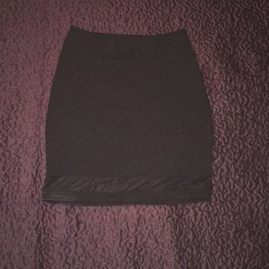 Express high waist skirt